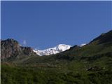 Monte Rosa Pogled na Monte Roso iz doline Valle dOlen